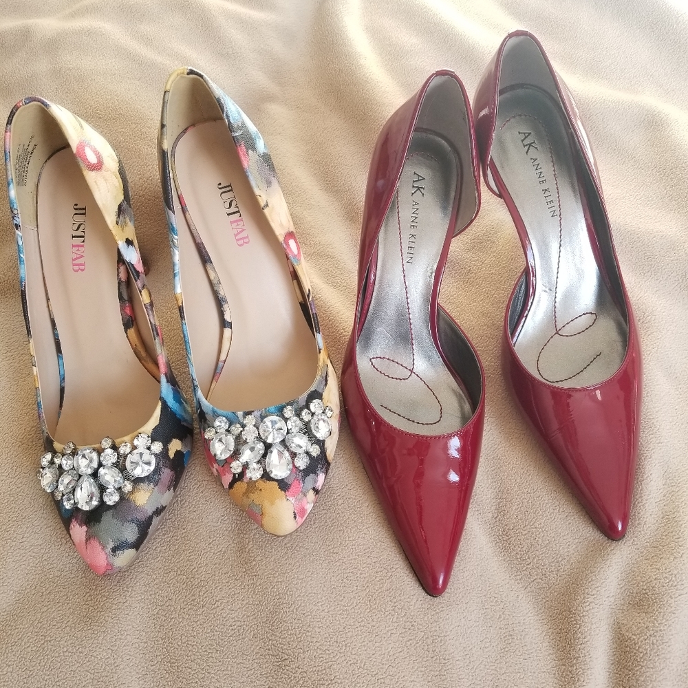 Just fab/ Anne Klein heels bundle